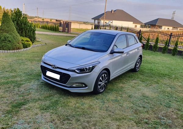 Hyundai i20 cena 35900 przebieg: 129000, rok produkcji 2016 z Rajgród małe 301